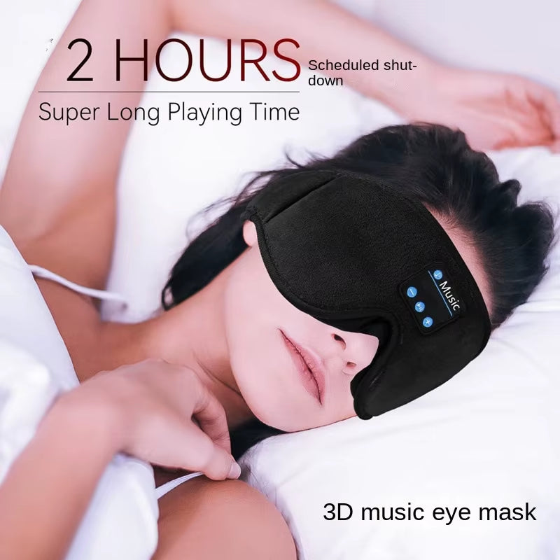 Comfortable Ergonomic Design Noise Reduction Sleep Earbuds Headset Eye Mask Wireless Audio Headphone Gift Set Electronic Audio