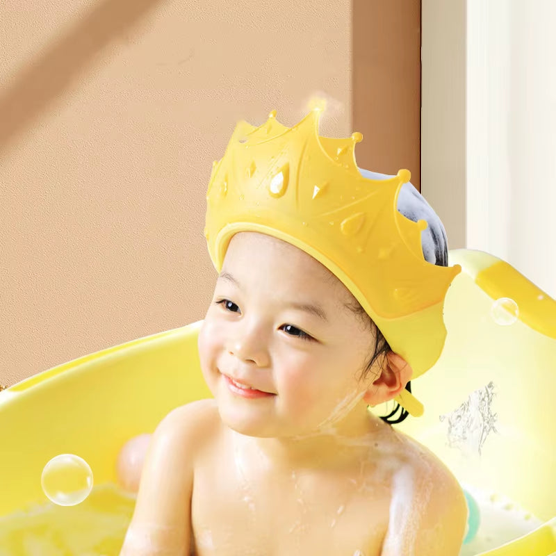 Baby Shampoo Products Ear Protection Silicone Shampoo Caps Baby and Children Bath Products Bathroom Toys Bath Caps