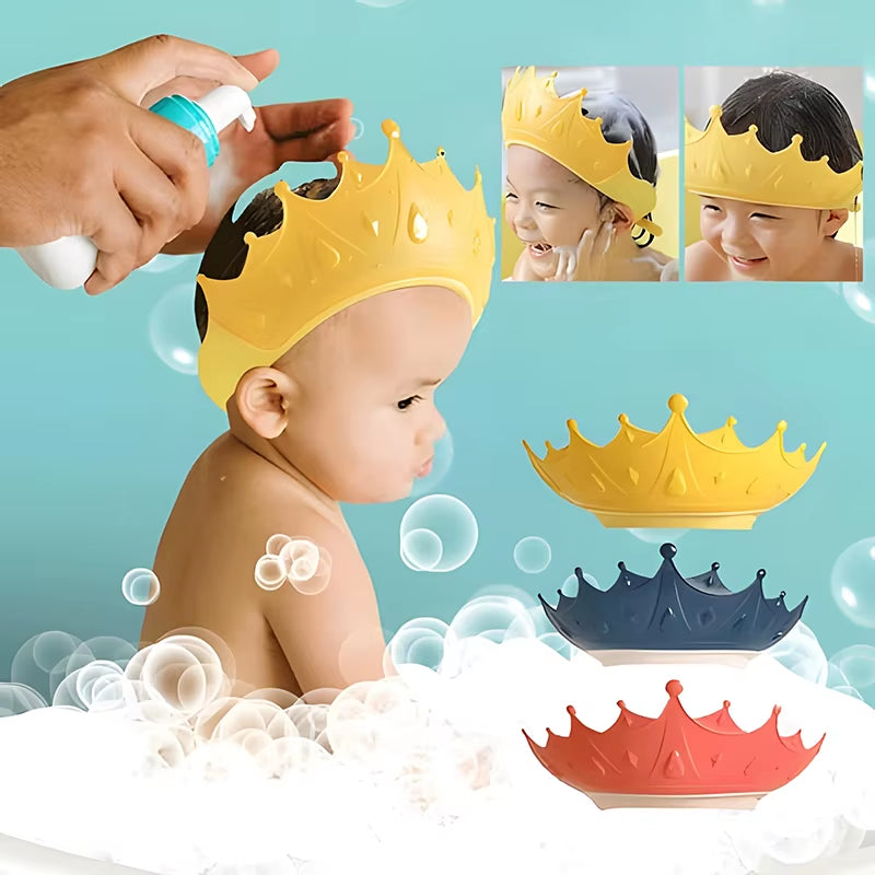 Baby Shampoo Products Ear Protection Silicone Shampoo Caps Baby and Children Bath Products Bathroom Toys Bath Caps